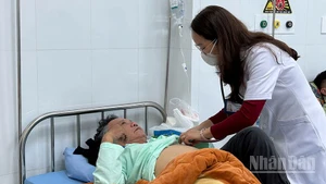 Ông M. đang dần hồi phục sau quá trình điều trị do bị ngộ độc.