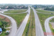 Cao tốc Hà Nội - Thái Nguyên kết nối khu công nghiệp Sông Công II.