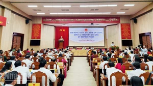 Quang cảnh kỳ họp.
