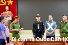 Cơ quan chức năng thực hiện quy trình tố tụng đối với bị can Dân.