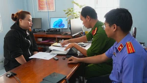Bị can Ngô Ngụy Ý tại cơ quan điều tra.