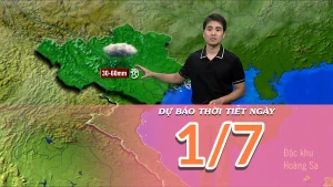 [Video] Dự báo thời tiết ngày 1/7/2025: Mưa lớn ở khu vực Bắc Bộ